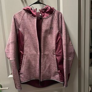 Perfect condition, light to mid-weight Under Armour jacket with hood.
